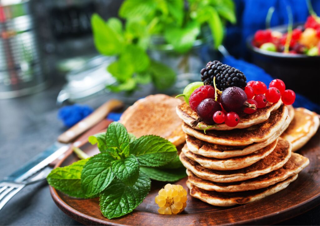 Full Stack Creative - Marketing Made Simple | A full stack of pancakes representing the marketing we layer in for our clients